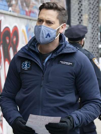 Ryan Eggold New Amsterdam Blue Jacket