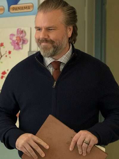 Tyler Labine New Amsterdam Black Bomber Jacket