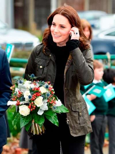 Kate Middleton Leather Jacket