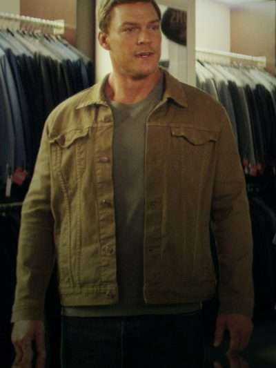 Alan Ritchson Reacher 2022 Brown Jacket