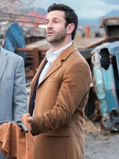 Adam Fergus Supernatural Brown Wool Coat