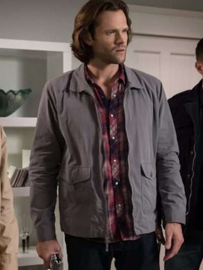 Jared Padalecki Supernatural 2017 Grey Cotton Jacket