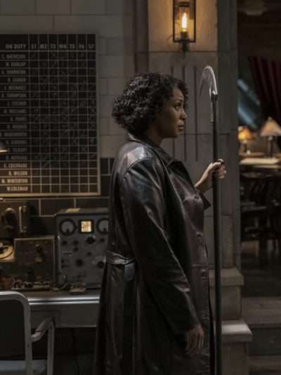 Lisa Berry Supernatural Leather Coat