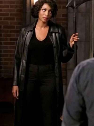 Lisa Berry Supernatural Leather Coat