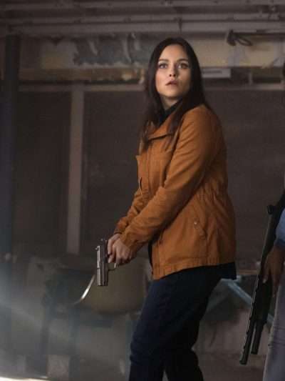 Katherine Ramdeen Supernatural S13 Brown Jacket