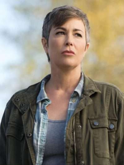 Kim Rhodes Supernatural Green Jacket