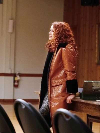 Danneel Ackles Supernatural Brown Leather Coat