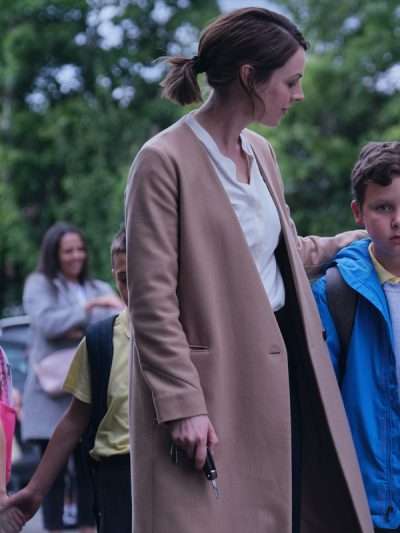 Jessica Raine The Devil's Hour Brown Coat