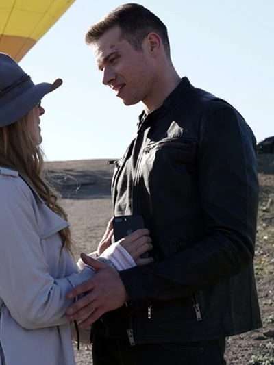 Evan 'Buck' Buckley 9-1-1 S01 Black Leather Jacket