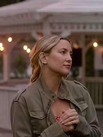Kate Hudson A Little White Lie 2023 Green Jacket