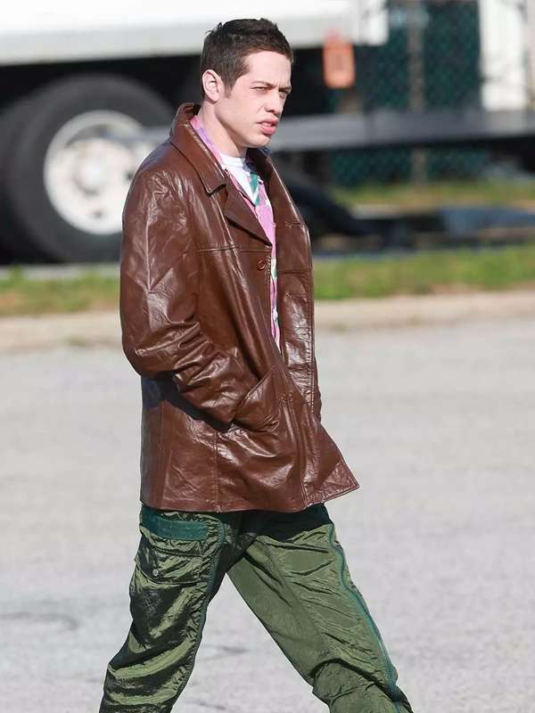Pete Davidson Bupkis 2023 Leather Jacket