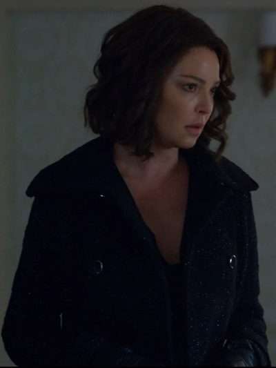 Tully Hart Firefly Lane S02 Black Trench Coat