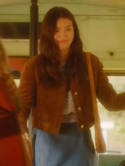 Young Tully Hart Firefly Lane Brown Cotton Jacket