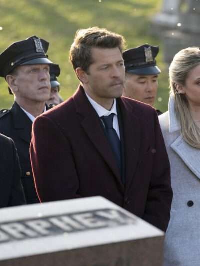 Misha Collins Gotham Knights 2023 Wool Coat