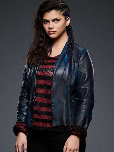 Fallon Smythe Gotham Knights 2023 Leather Jacket