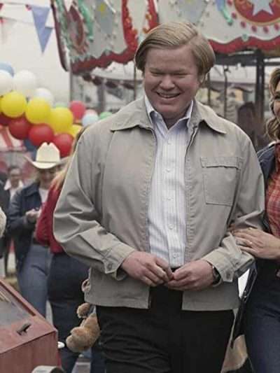 Jesse Plemons Love and Death Grey Jacket
