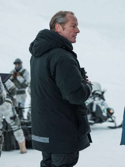 Iain Glen Operation Napoleon Black Hooded Jacket