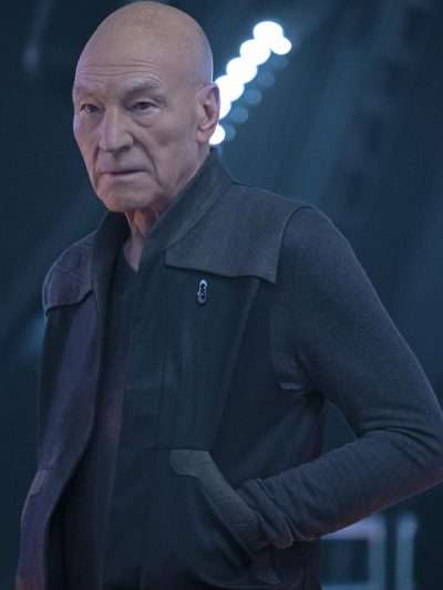 Jean-Luc Picard Star Trek: Picard 2020 Leather Vest
