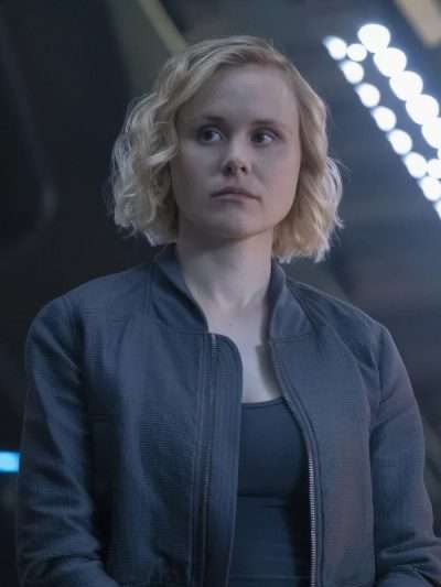 Dr. Agnes Jurati Star Trek: Picard S01 Grey Cotton Jacket