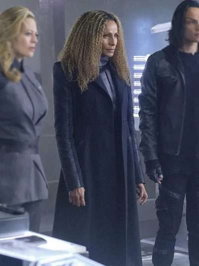 Michelle Hurd Star Trek: Picard Black Trench Coat
