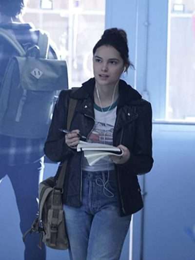 Sarah Cushing Superman and Lois Leather Jacket