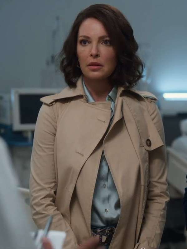 Tully Hart Firefly Lane 2023 Trench Coat