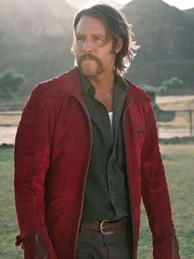 Wiley Mrs. Davis Red Suede Jacket