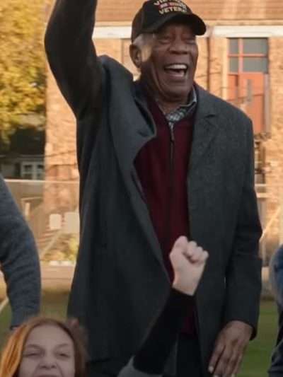 Morgan Freeman A Good Person 2023 Wool Coat