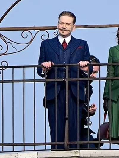 Kenneth Branagh A Haunting in Venice Suit