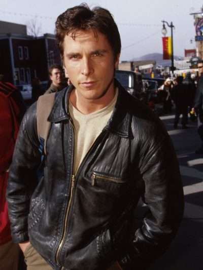Christian Bale American Psycho Leather Jacket