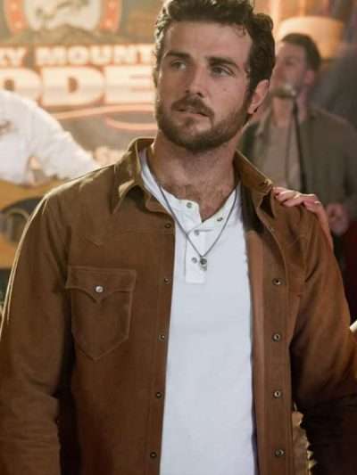 Cash McMurray Ride S01 Brown Suede Leather Jacket
