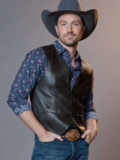 Tuff McMurray Ride 2023 Brown Leather Vest
