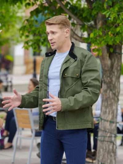 Gus Booker Ride 2023 Green Cotton Jacket