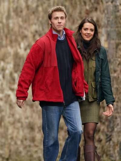 Prince William The Crown Red Wool Jacket