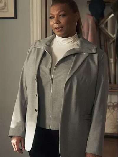 Robyn McCall The Equalizer Grey Blazer