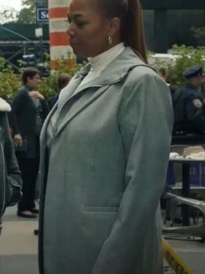 Robyn McCall The Equalizer Grey Blazer