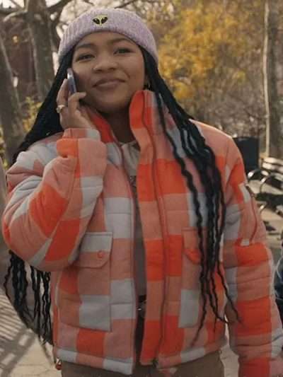 Delilah The Equalizer 2021 Plaid Jacket