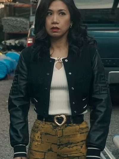 Liza Lapira The Equalizer 2022 Black Bomber Jacket