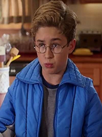 Sean Giambrone The Goldbergs S02 Blue Jacket