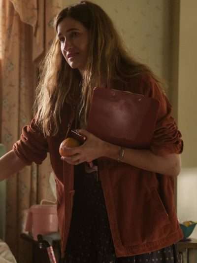 Clare Pierce Tiny Beautiful Things Brown Jacket