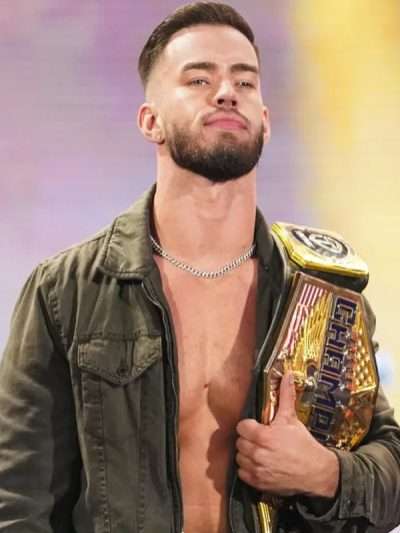 Austin Theory WWE Green Jacket