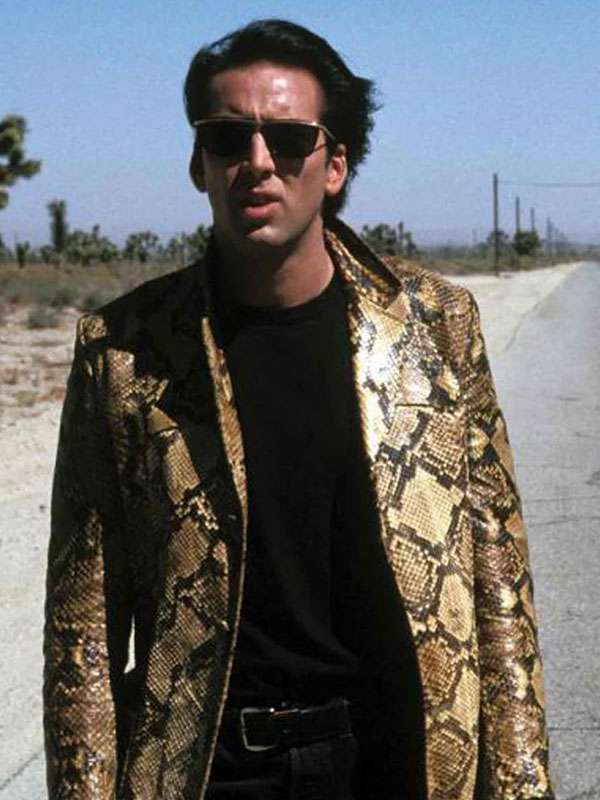 Nicolas Cage Wild At Heart Snakeskin Jacket