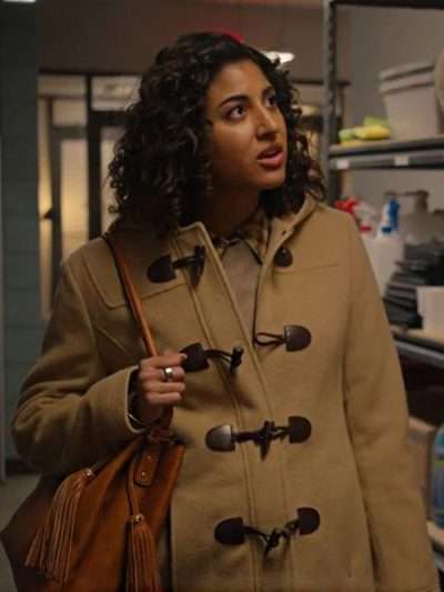 Emily Price Animal Control 2023 Brown Wool Coat