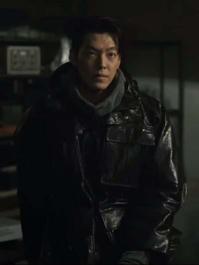 Kim Woo-bin Black Knight Black Coat