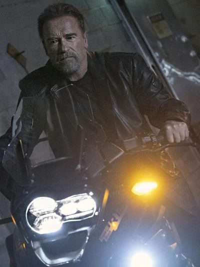 Luke Brunner FUBAR 2023 Black Leather Jacket