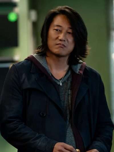 Sung Kang Fast X 2023 Black Coat