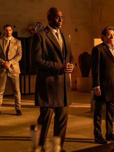 Lance Reddick John Wick Chapter 4 Brown Wool Coat