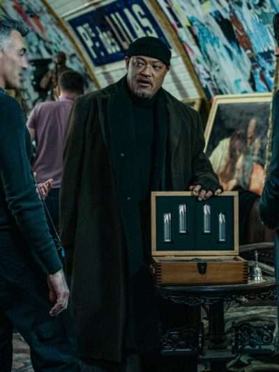 Laurence Fishburne John Wick Chapter 4 Black Coat