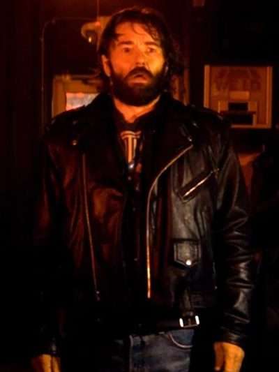 Joel Edgerton Master Gardener 2022 Leather Jacket