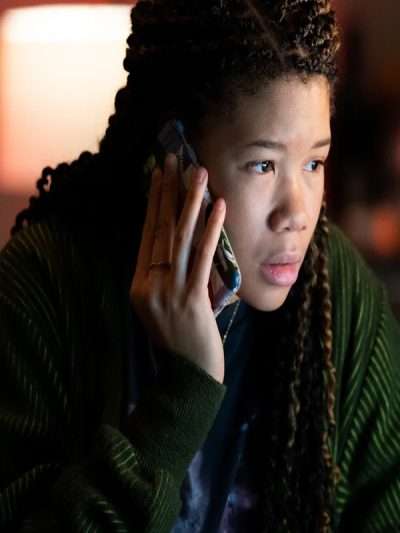 Storm Reid Missing Green Jacket
